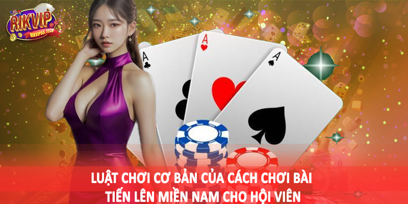 Luật chơi cơ bản của cách chơi bài tiến lên miền nam cho hội viên