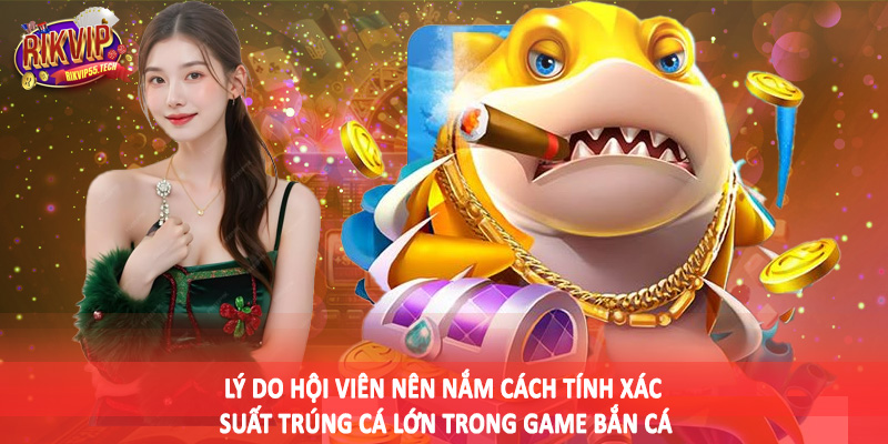 Lý do hội viên nên nắm cách tính xác suất trúng cá lớn trong game bắn cá
