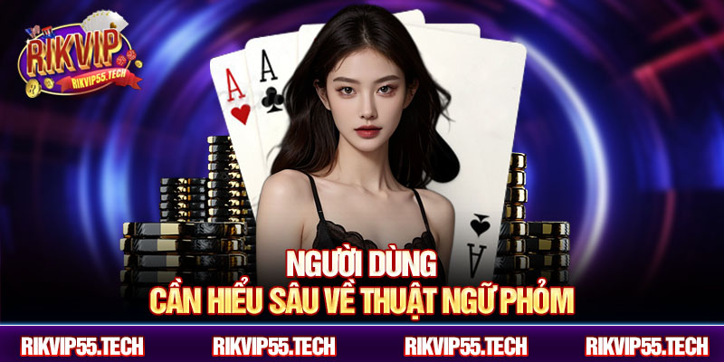 Người dùng cần hiểu sâu về thuật ngữ phỏm